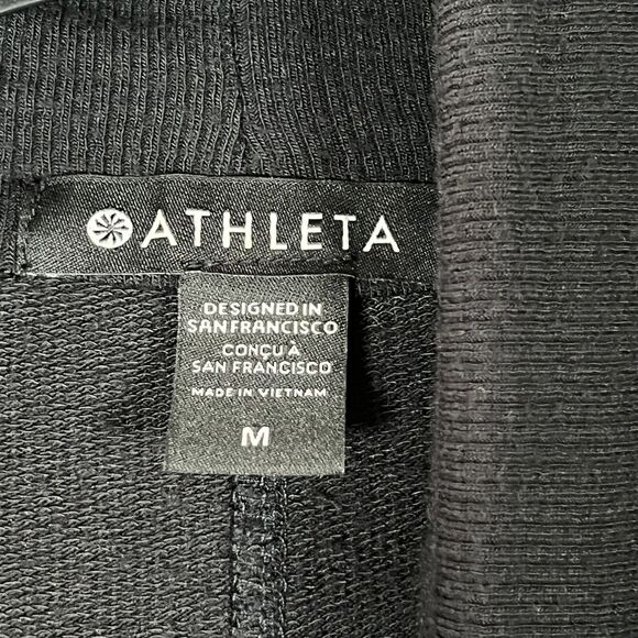 Athleta Pranayama Restore Wrap Cardigan Medium Lounge Neutral Athleisure *flaw - Picture 4 of 14
